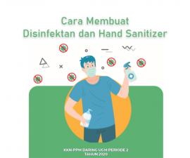 Cara Membuat Disinfektan dan Hand Sanitizer di Rumah